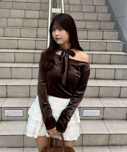 【ゆず@reve.perle_セレクト】帶頸圈三穿上衣