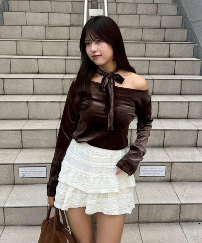 【ゆず@reve.perle_セレクト】帶頸圈三穿上衣