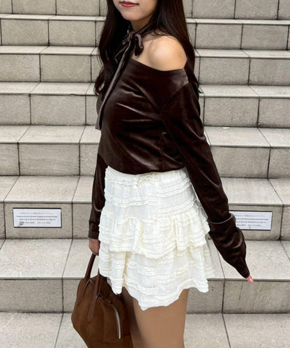 【ゆず@reve.perle_セレクト】帶頸圈三穿上衣