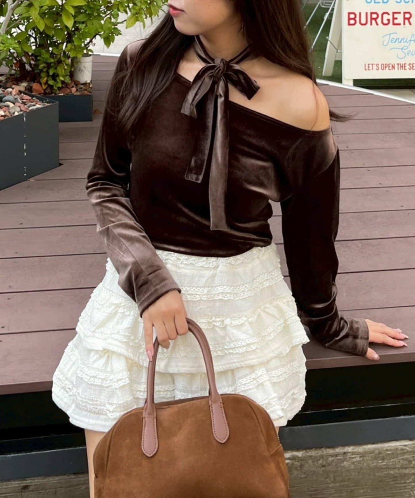 【ゆず@reve.perle_セレクト】帶頸圈三穿上衣