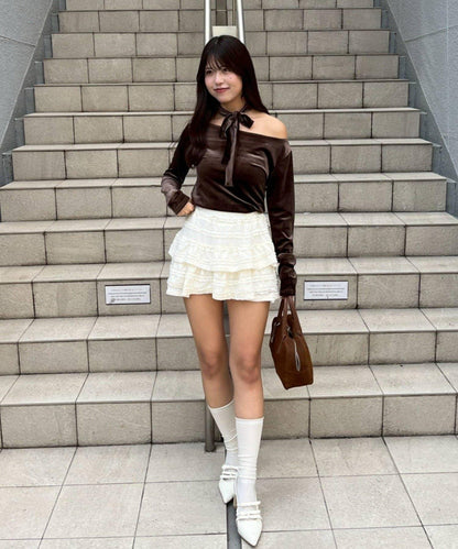 【ゆず@reve.perle_セレクト】帶頸圈三穿上衣