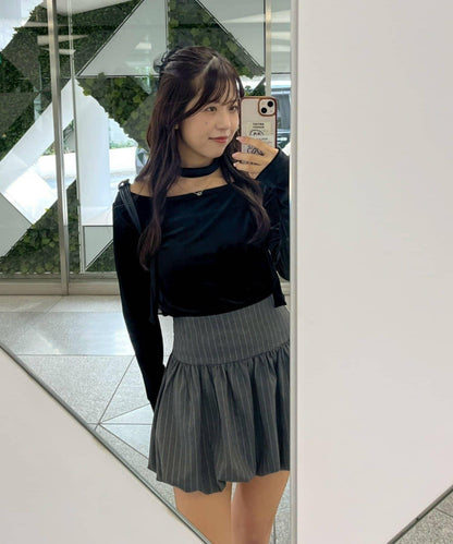 【ゆず@reve.perle_セレクト】帶頸圈三穿上衣