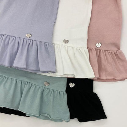 荷葉邊下襬褶皺高領衫