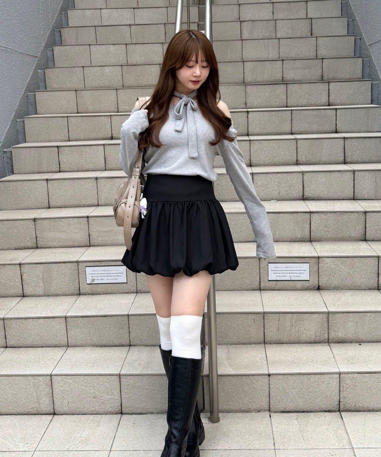 【ゆず@reve.perle_セレクト】帶頸圈三穿上衣