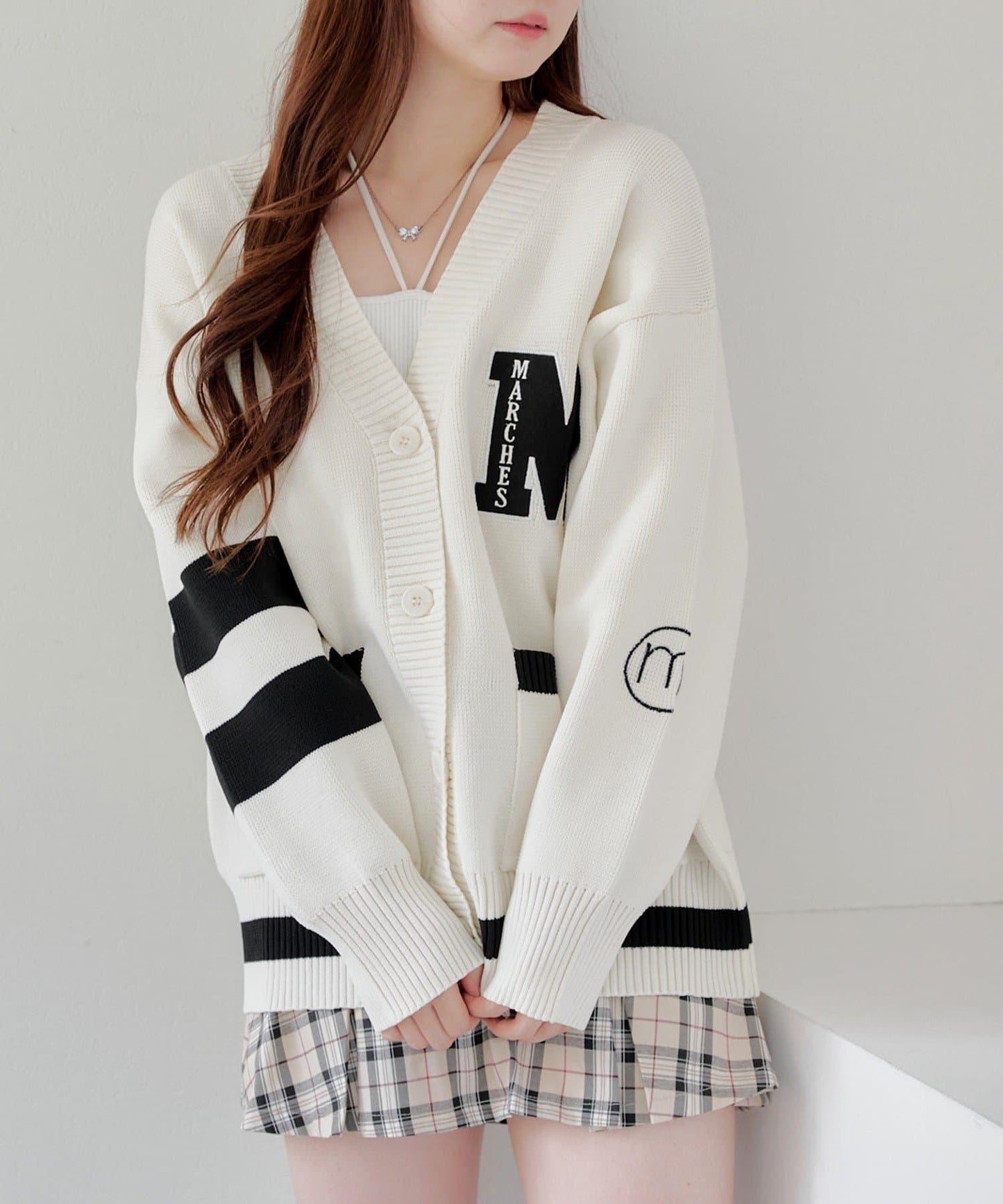 累計1萬件的人氣系列！【RMAF】字母開衫