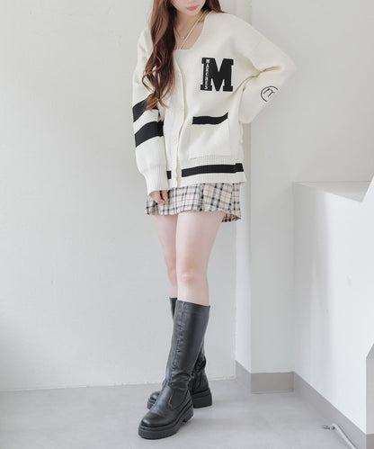 累計1萬件的人氣系列！【RMAF】字母開衫