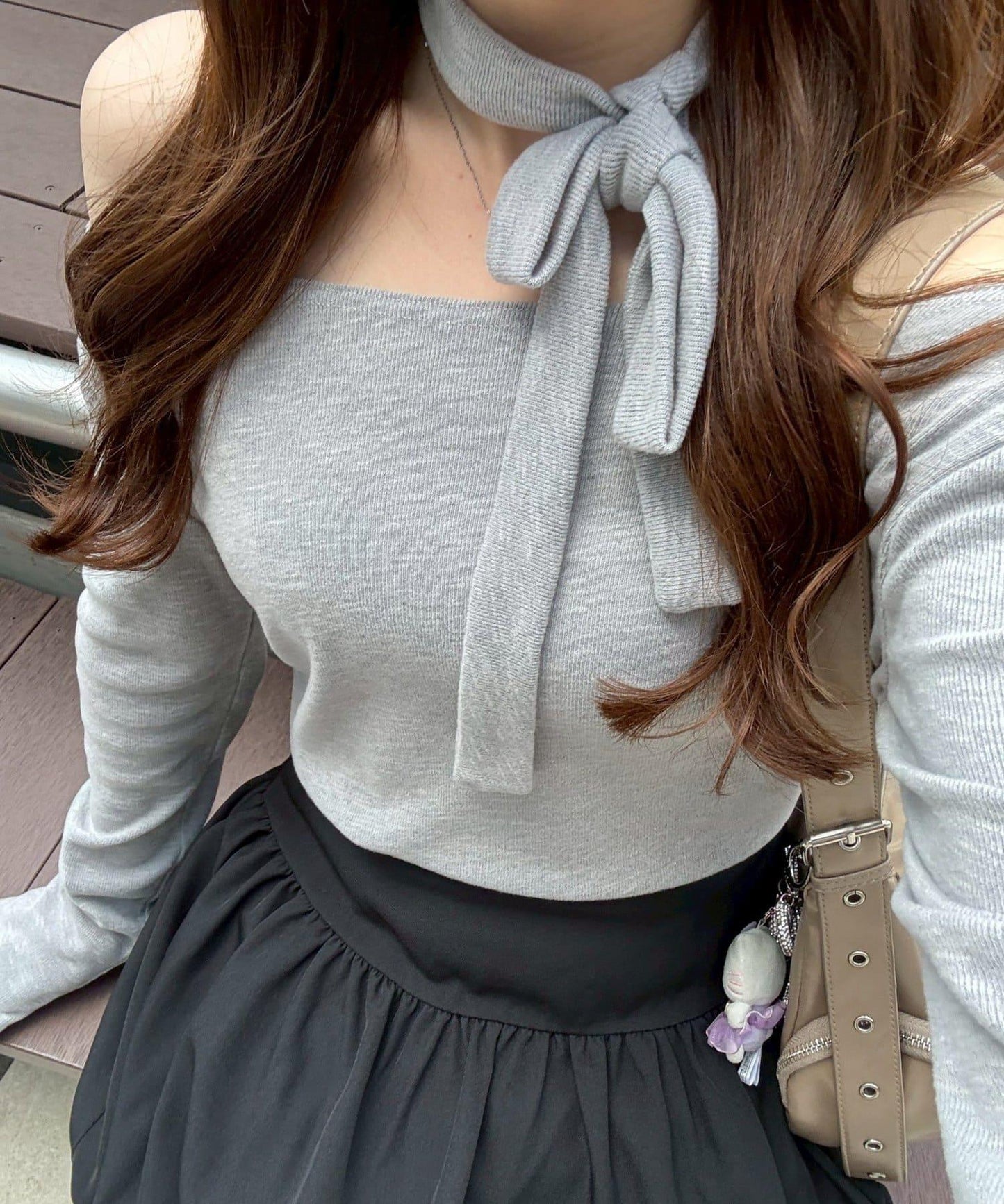 【ゆず@reve.perle_セレクト】帶頸圈三穿上衣