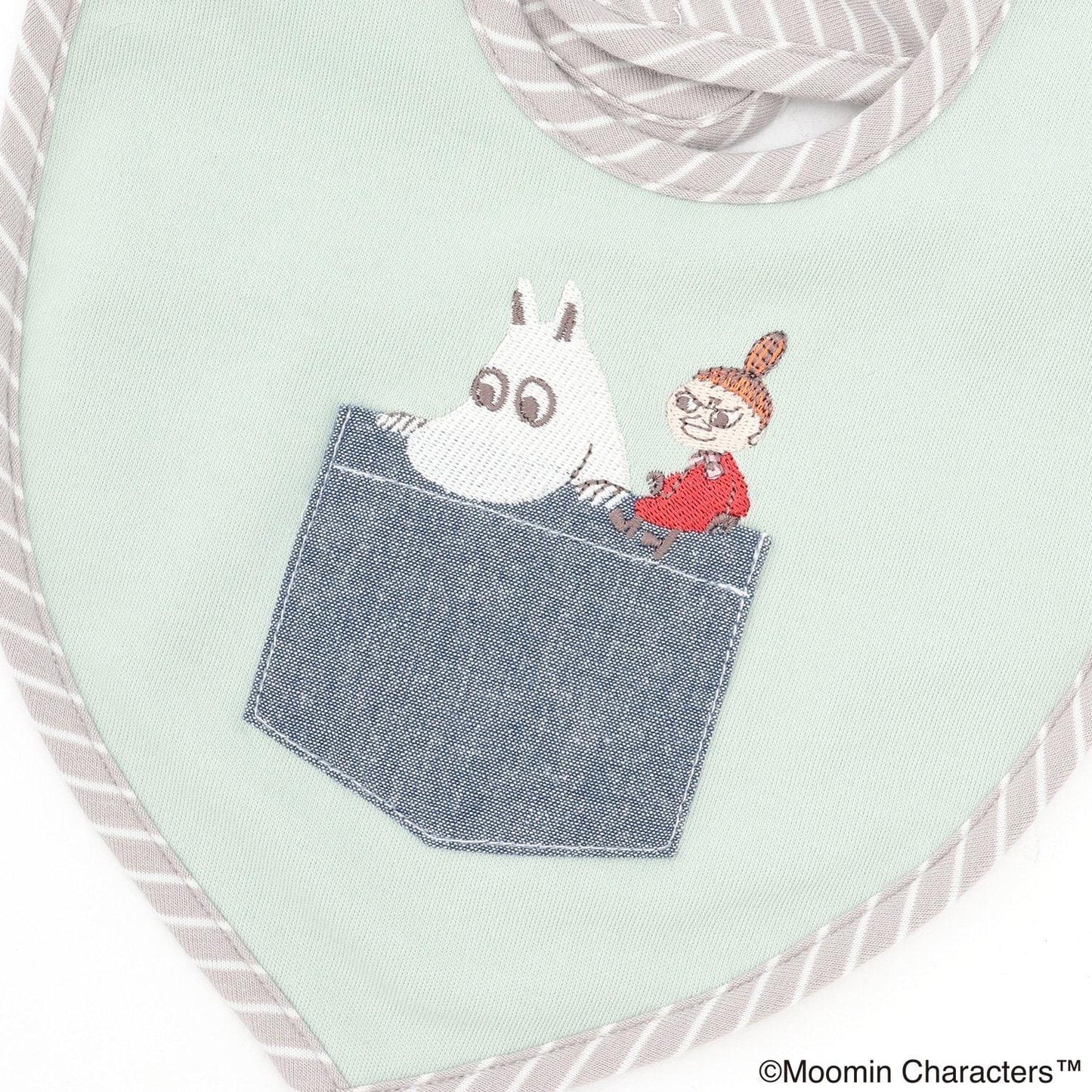 【《姆明》】口袋《姆明》圍兜