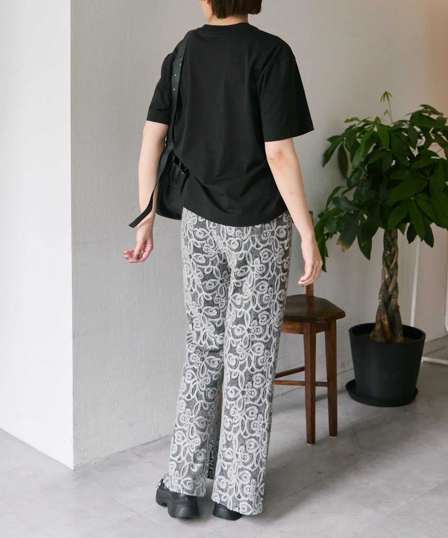 【ear PAPILLONNER】蕾絲喇叭褲【SUM1 STYLE】