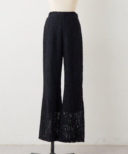 【ear PAPILLONNER】蕾絲喇叭褲【SUM1 STYLE】