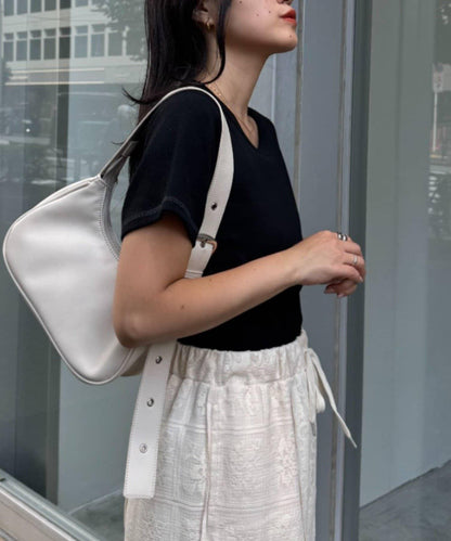 【CIAOPANIC TYPY】單點刺繡羅紋修身短袖T恤