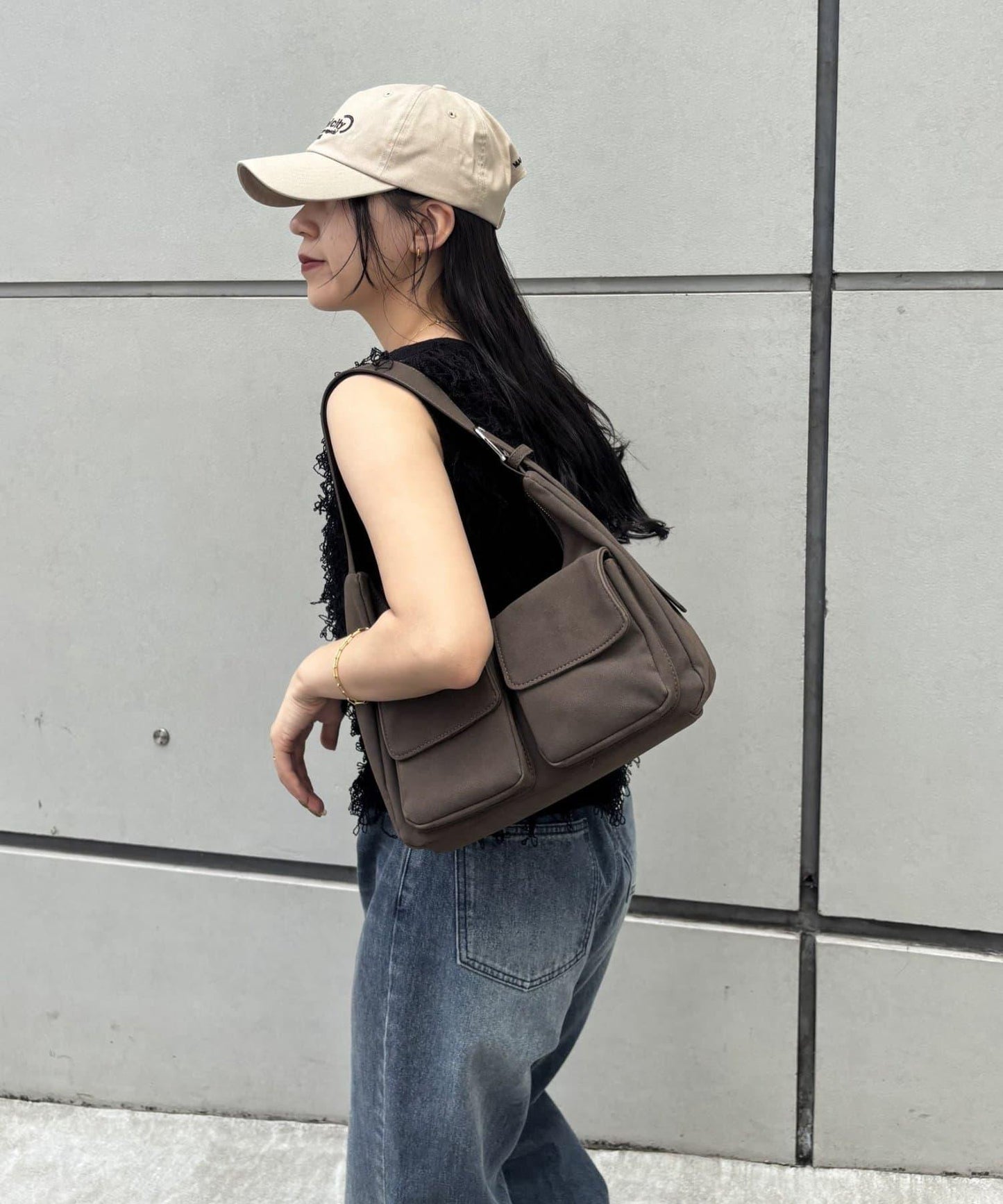 【PIKO企畫 / 】前置口袋單肩包