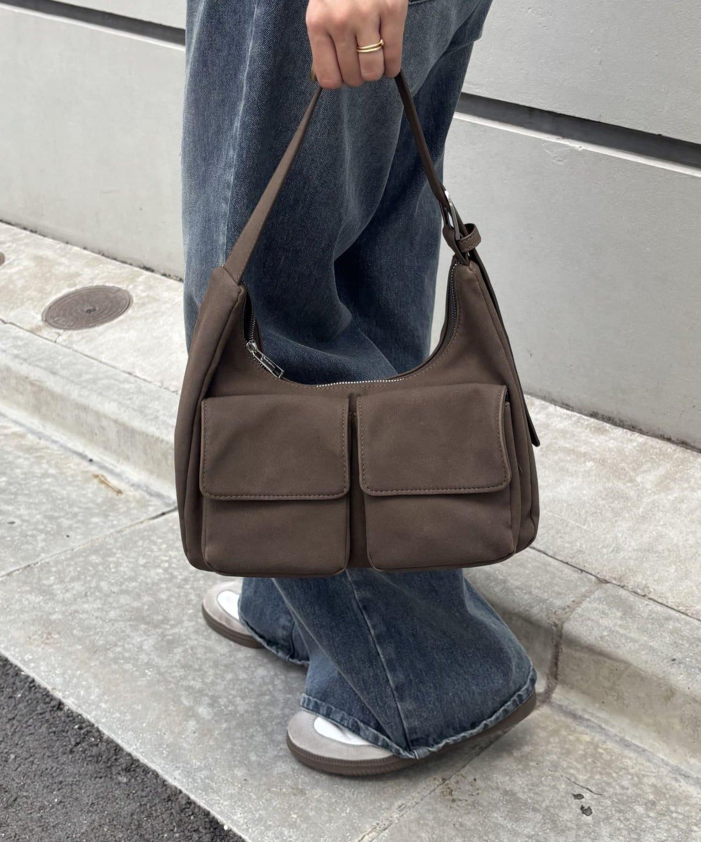 【PIKO企畫 / 】前置口袋單肩包