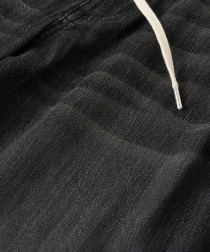 抽繩寬鬆牛仔褲