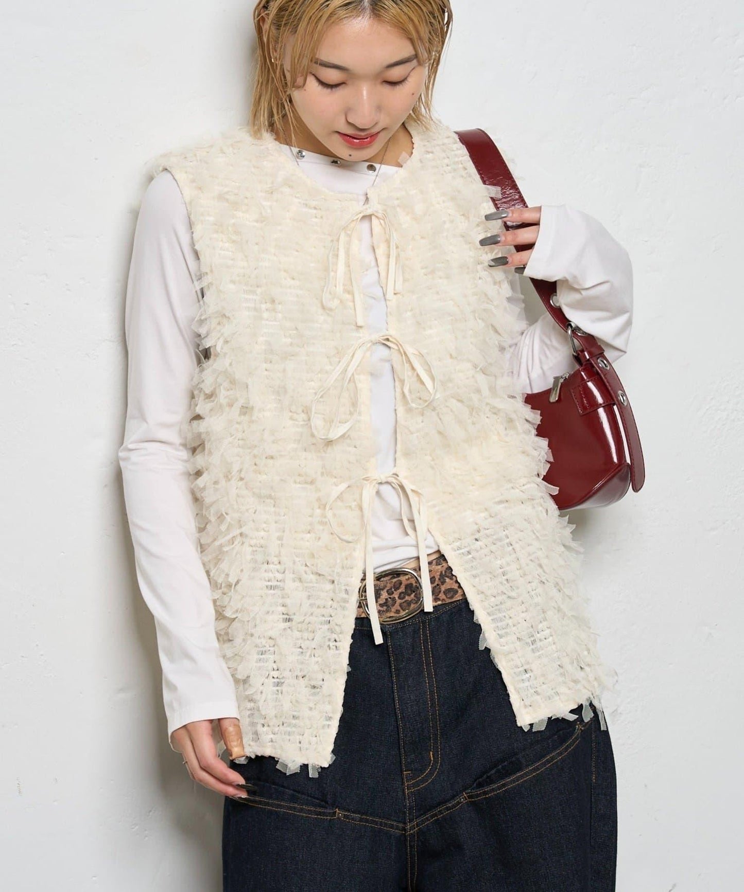 【WHO'S WHO gallery】網紗流蘇馬甲