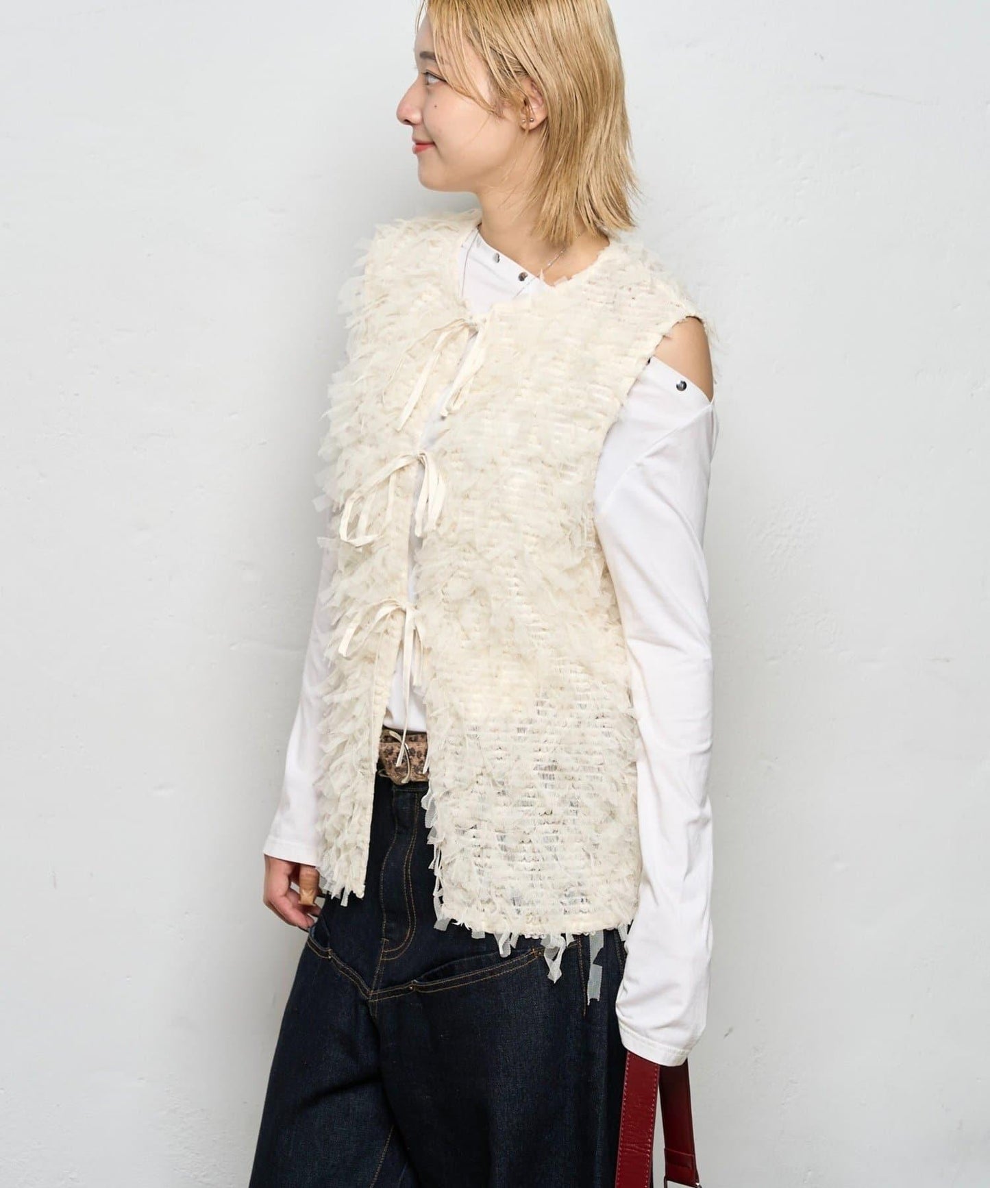 【WHO'S WHO gallery】網紗流蘇馬甲