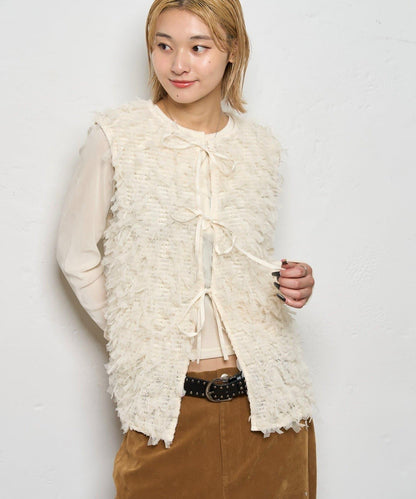 【WHO'S WHO gallery】網紗流蘇馬甲