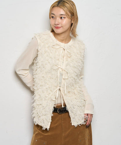 【WHO'S WHO gallery】網紗流蘇馬甲