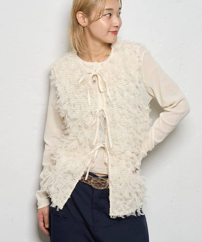 【WHO'S WHO gallery】網紗流蘇馬甲