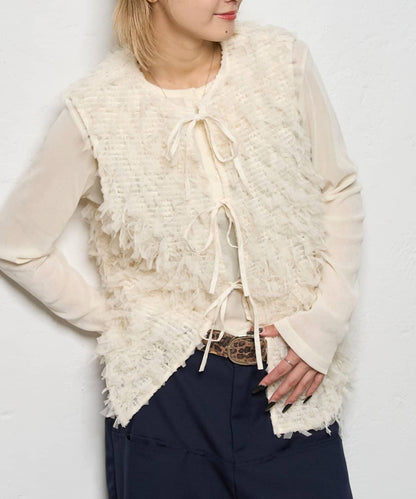 【WHO'S WHO gallery】網紗流蘇馬甲