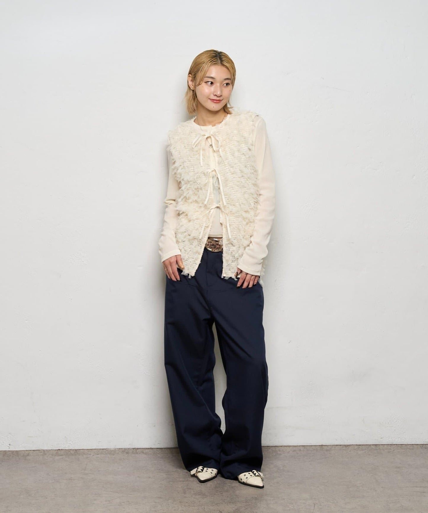 【WHO'S WHO gallery】網紗流蘇馬甲