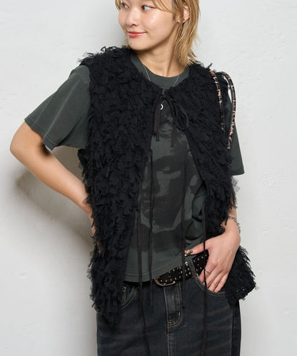 【WHO'S WHO gallery】網紗流蘇馬甲