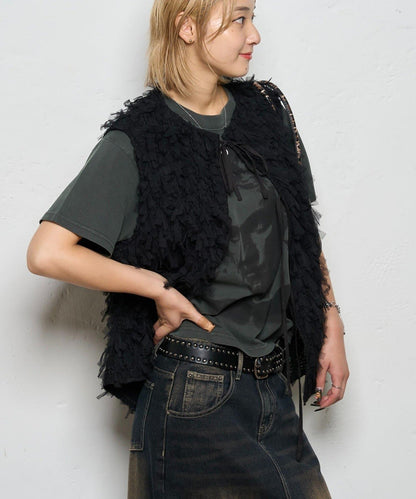 【WHO'S WHO gallery】網紗流蘇馬甲