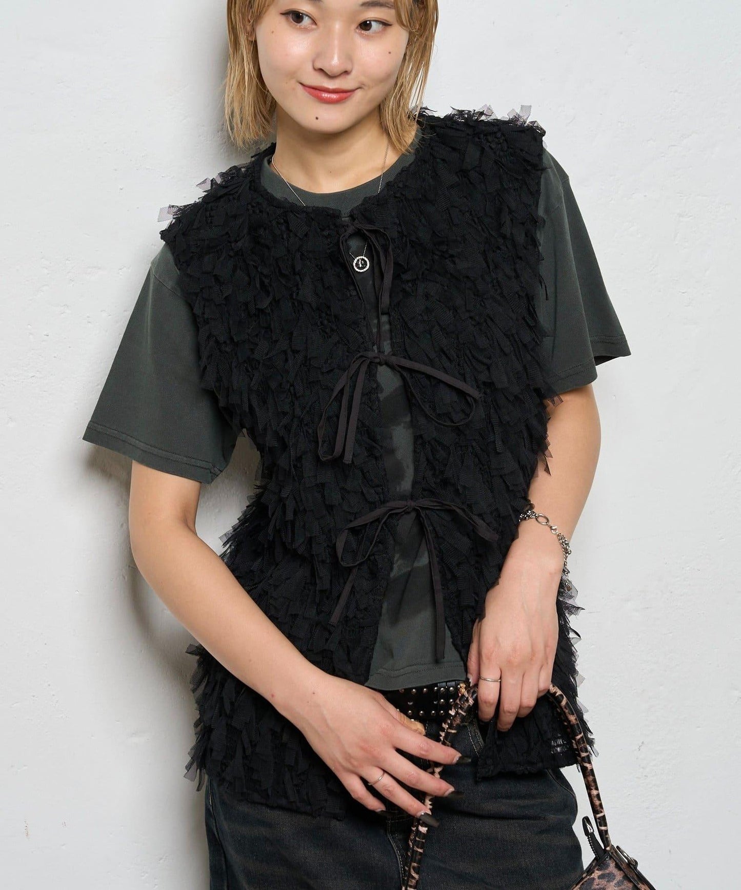 【WHO'S WHO gallery】網紗流蘇馬甲