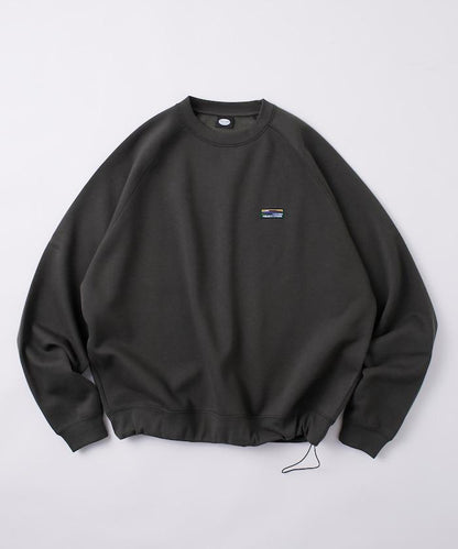 寬鬆版型 單點標誌 插肩袖 抽繩衛衣