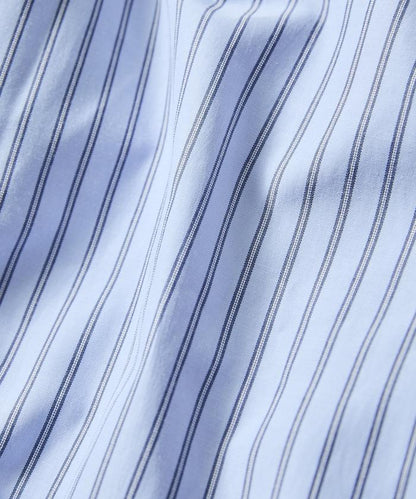 常規領盒型條紋襯衫