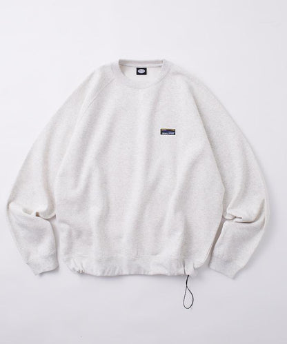 寬鬆版型 單點標誌 插肩袖 抽繩衛衣