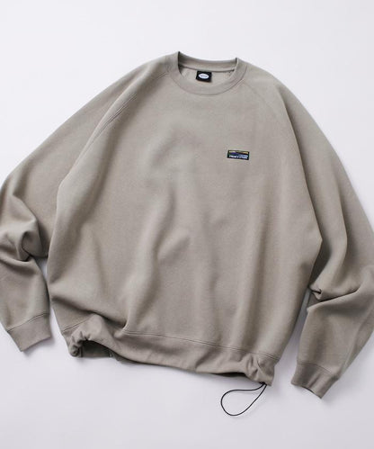 寬鬆版型 單點標誌 插肩袖 抽繩衛衣