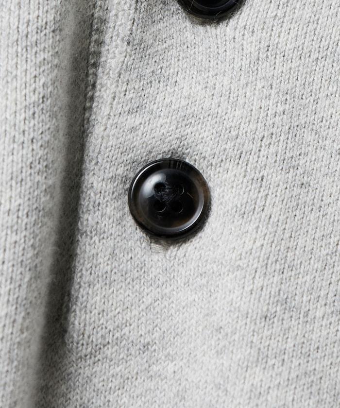 寬鬆版型休閒風汗衫風格亨利領針織衫