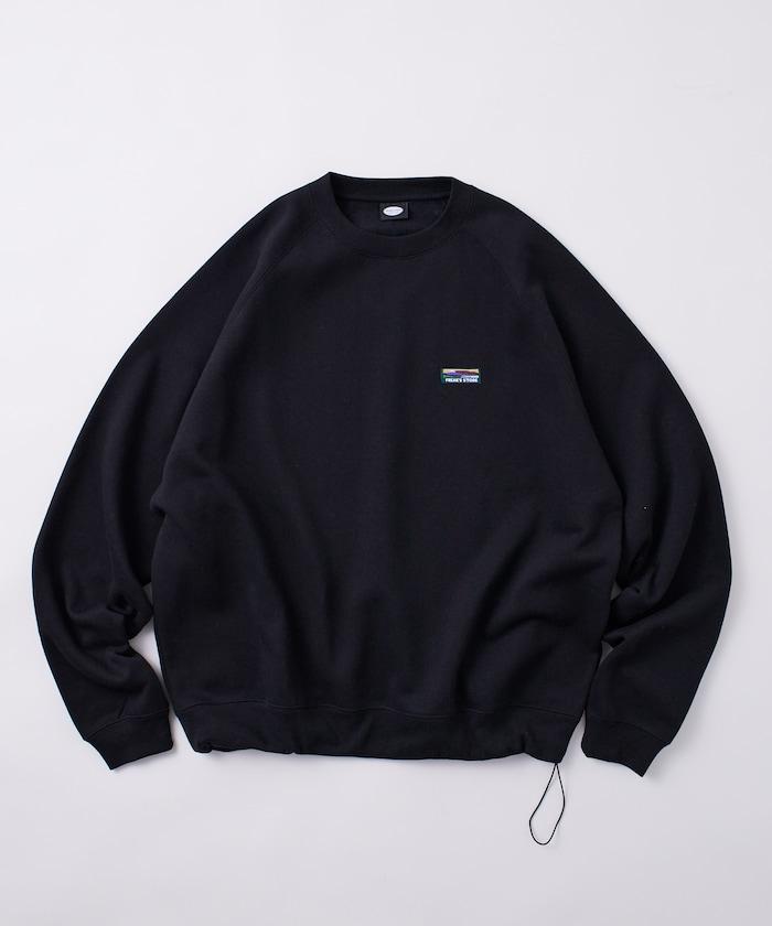 寬鬆版型 單點標誌 插肩袖 抽繩衛衣