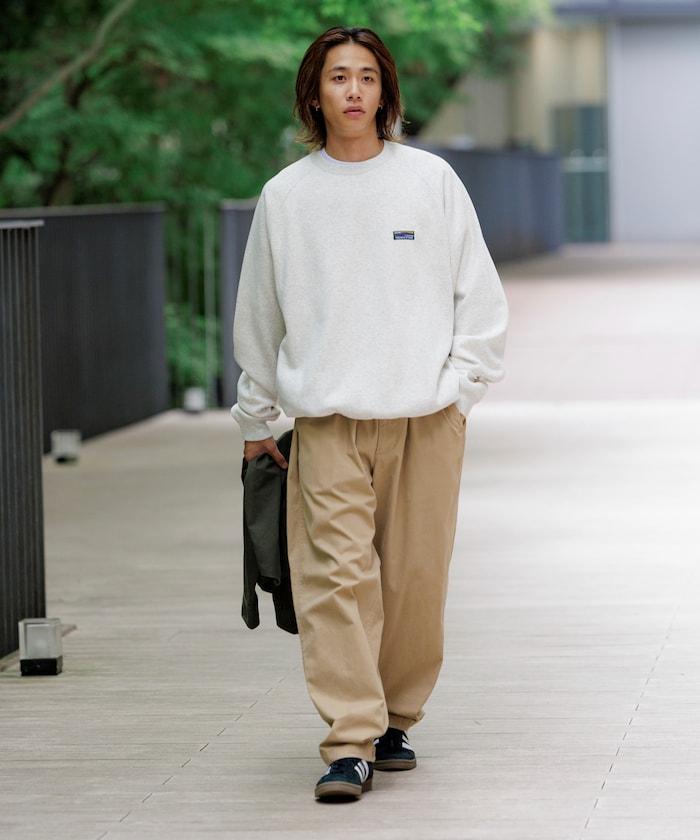 寬鬆版型 單點標誌 插肩袖 抽繩衛衣