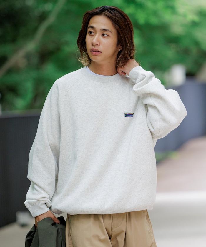 寬鬆版型 單點標誌 插肩袖 抽繩衛衣