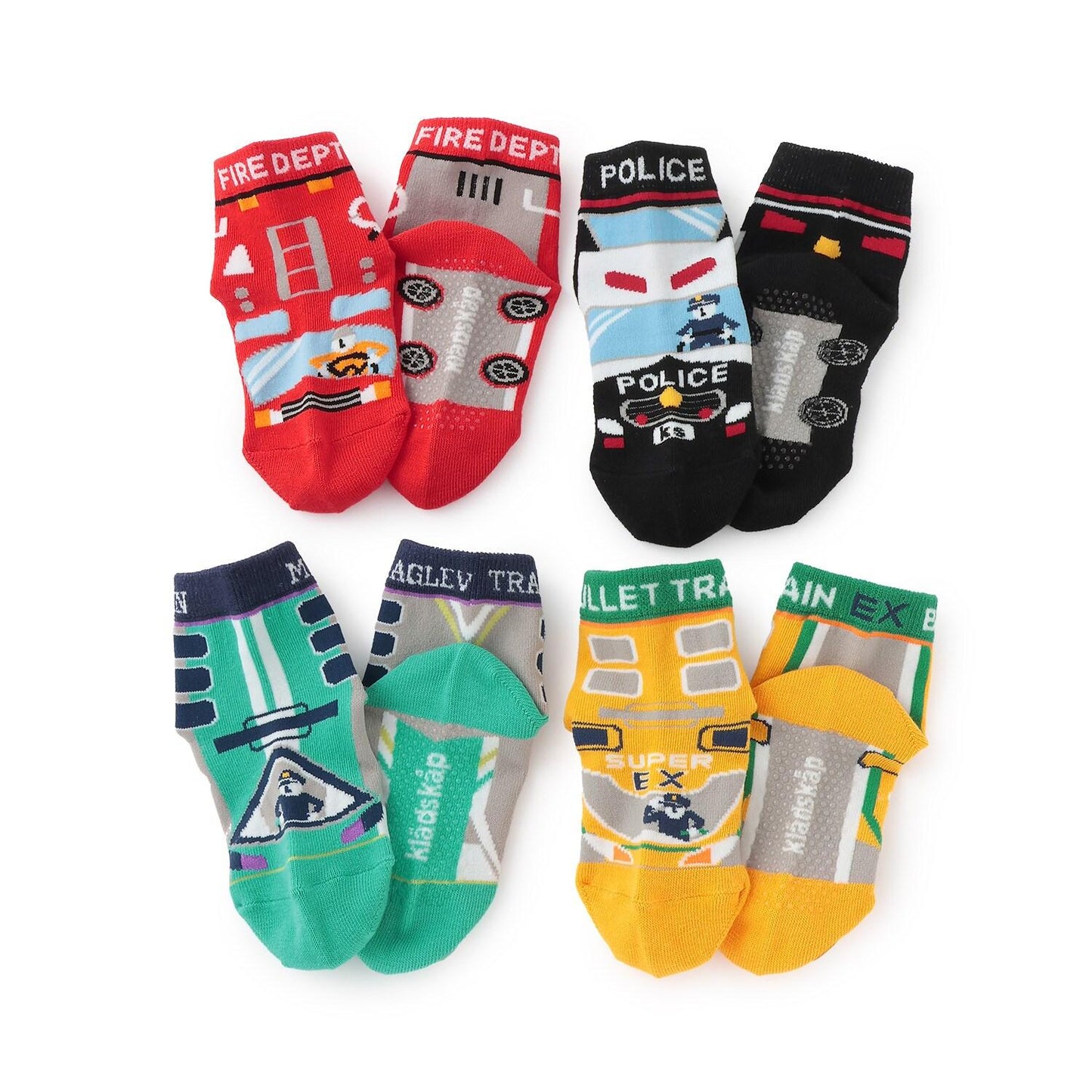 4款交通工具短襪