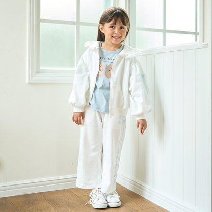 【可成套搭配】【防起球內襯】蝴蝶結裝飾寬腿褲