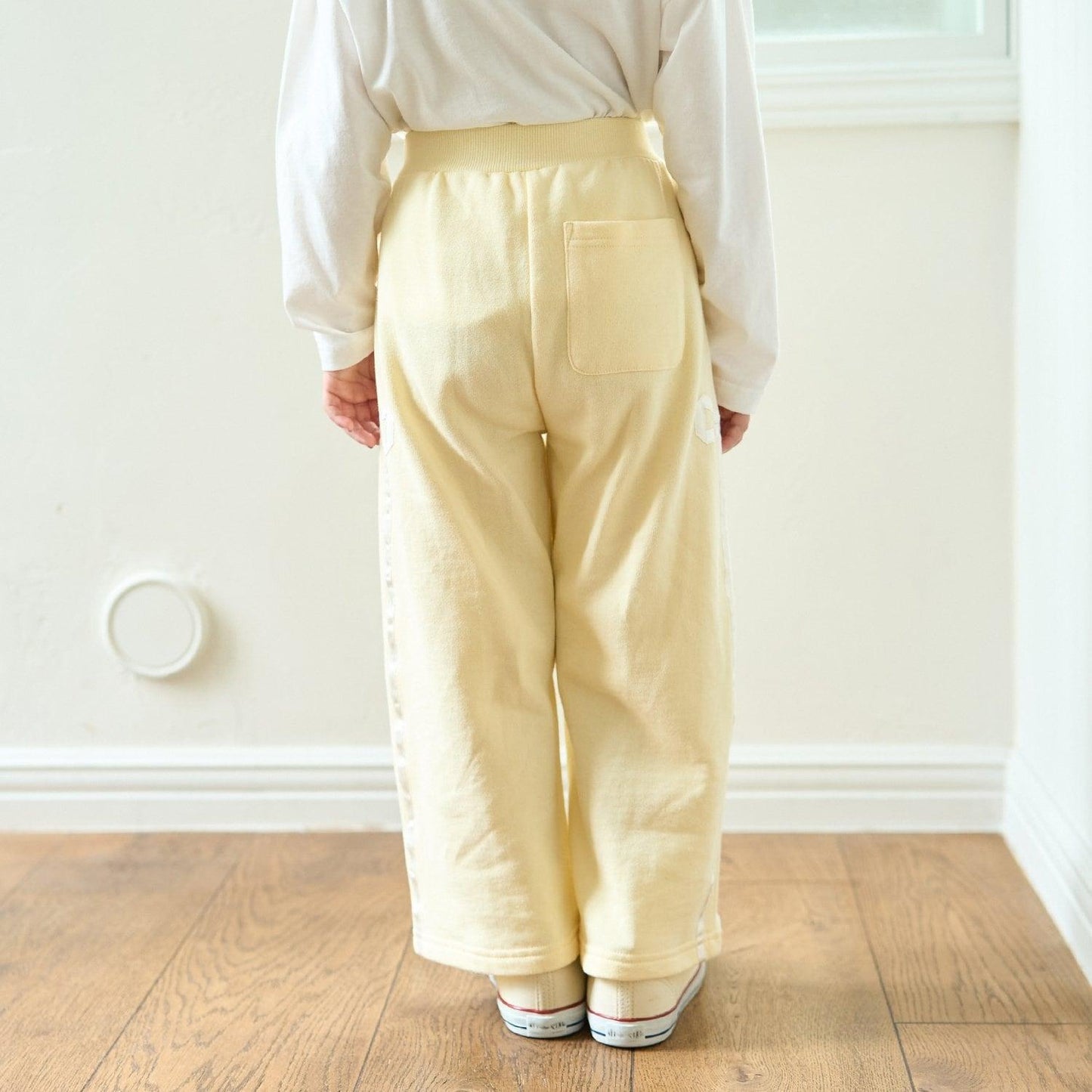 【可成套搭配】【防起球內襯】蝴蝶結裝飾寬腿褲