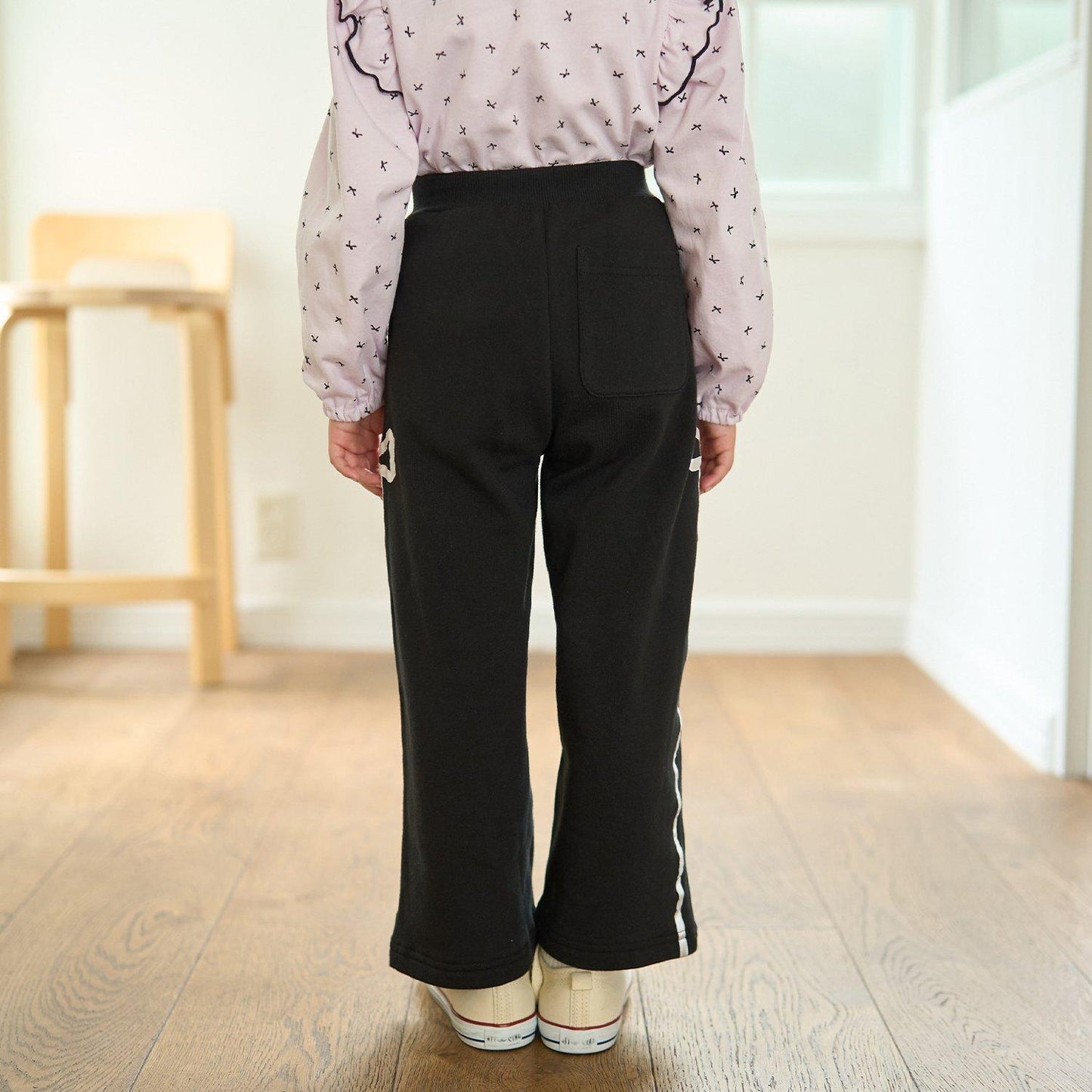 【可成套搭配】【防起球內襯】蝴蝶結裝飾寬腿褲