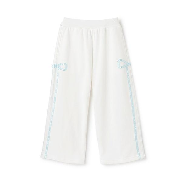 【可成套搭配】【防起球內襯】蝴蝶結裝飾寬腿褲