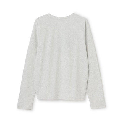 logo刺繡長袖T恤