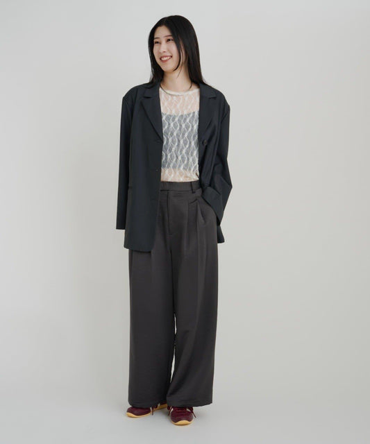 【sato企劃】緞面長褲