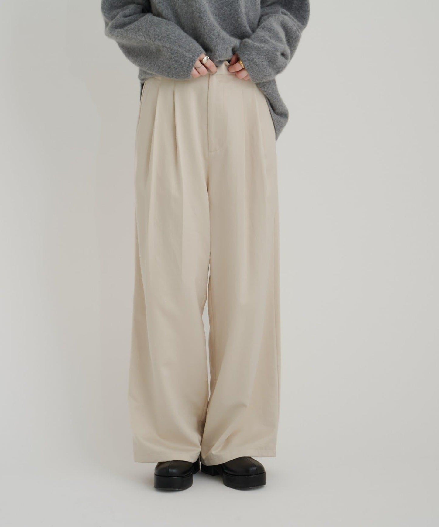 【sato企劃】緞面長褲