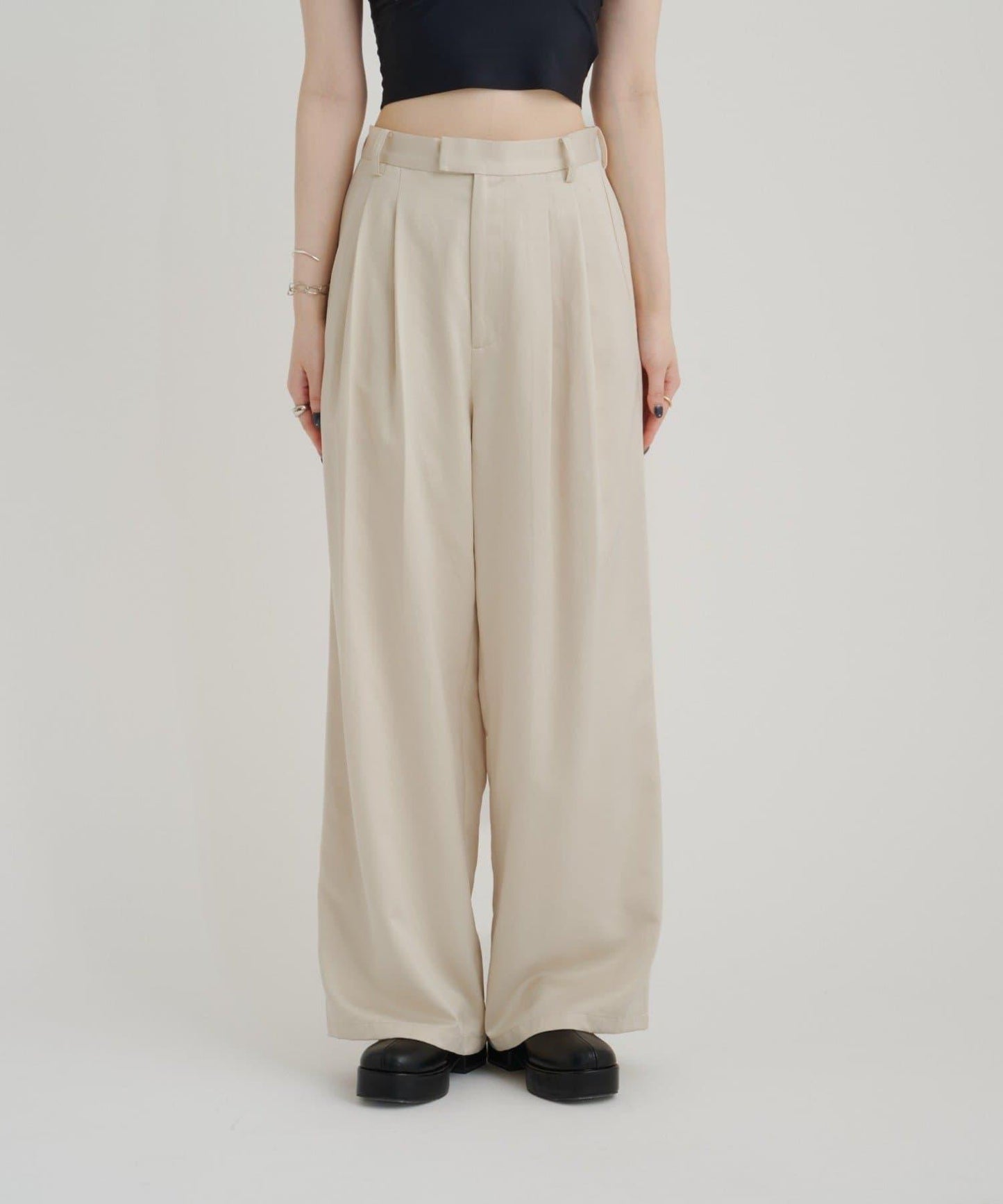 【sato企劃】緞面長褲