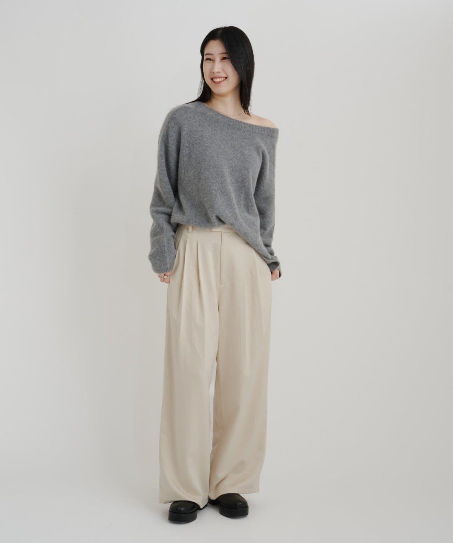 【sato企劃】緞面長褲