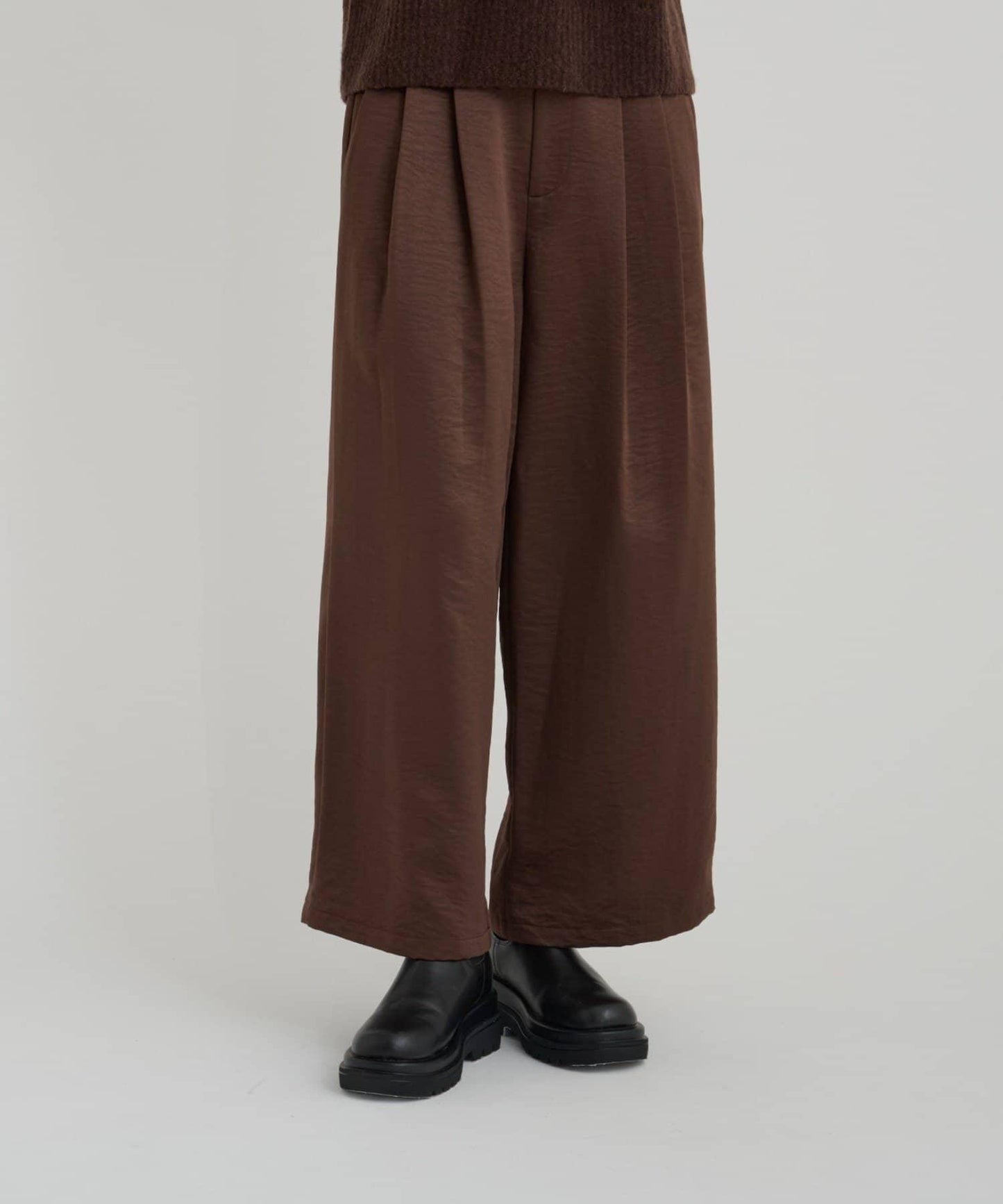 【sato企劃】緞面長褲