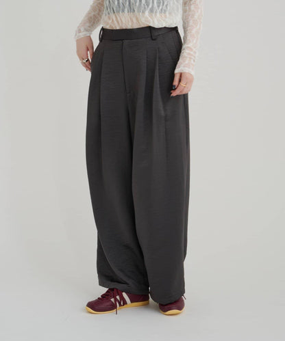 【sato企劃】緞面長褲