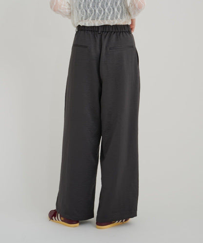 【sato企劃】緞面長褲