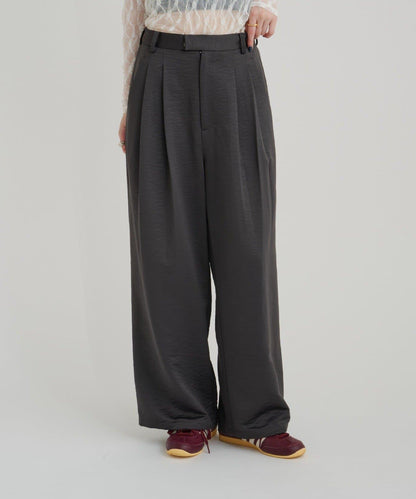 【sato企劃】緞面長褲